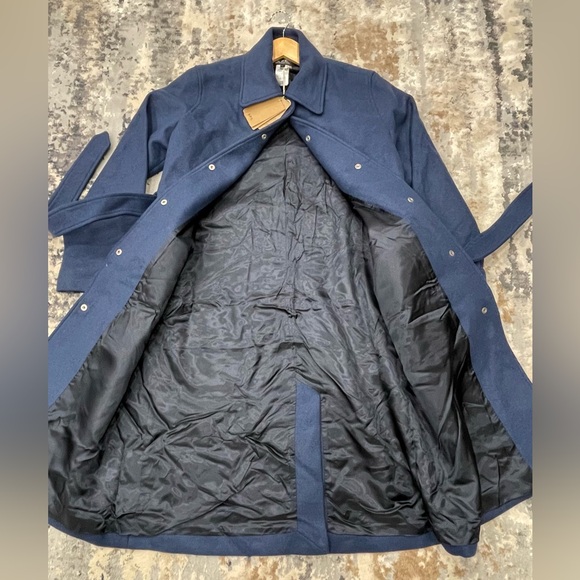 A.P.C. Angelita Long Wool Coat - New - Picture 6 of 13